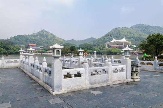 汉白玉护栏