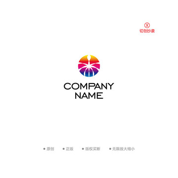 多彩时尚logo