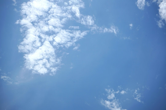 蓝天白云