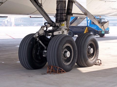 中国国际航空 B747 飞机