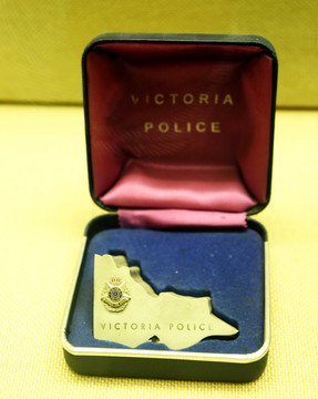 澳大利亚警务标志摆件