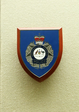 澳大利亚警务标志纪念牌