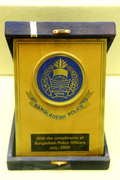 孟加拉国警务标志纪念牌