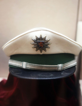 德国法兰克福福警帽