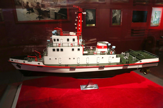 消防船模型