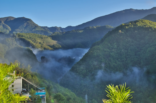 神农架林区天燕风景区初秋