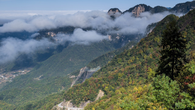 神农架天燕风景区初秋