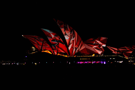 悉尼歌剧院灯光节