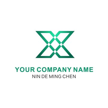 字母X LOGO 标志 X