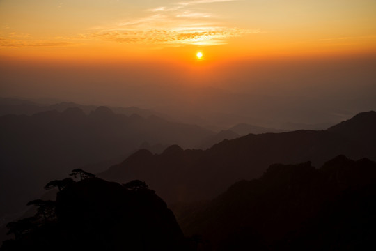 三清山日出