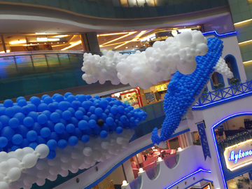气球 鲸鱼 气球鲸鱼 海洋世界