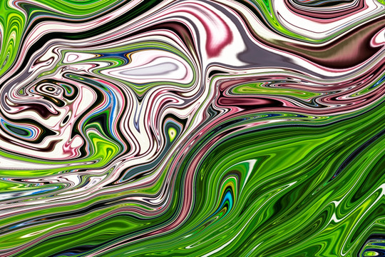 抽象画 油画 TIF无分层