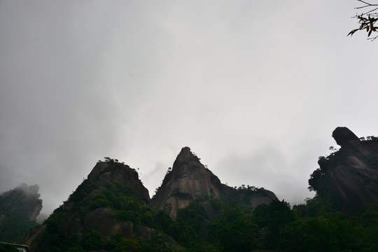 江西上饶三清山 水墨三清山