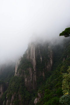 江西上饶三清山 水墨三清山