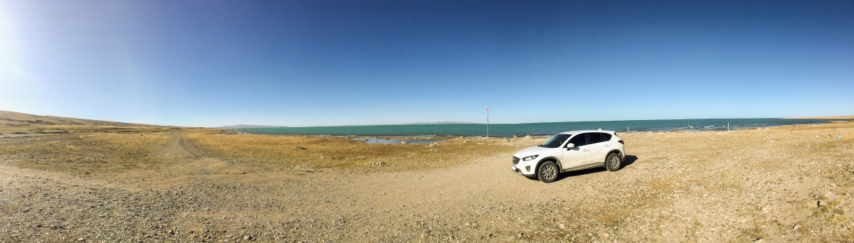 越野车自驾游全景 青海湖