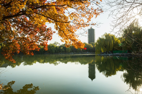 北京大学未名湖