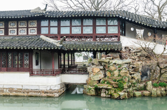拙政园园景