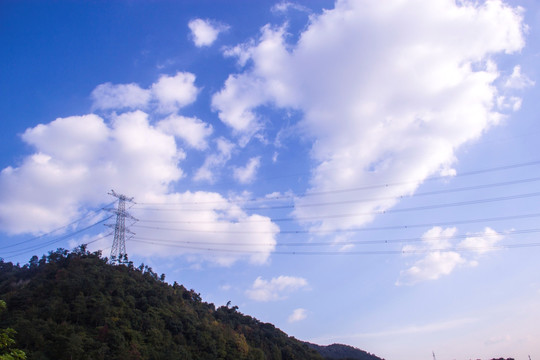山区电力设施