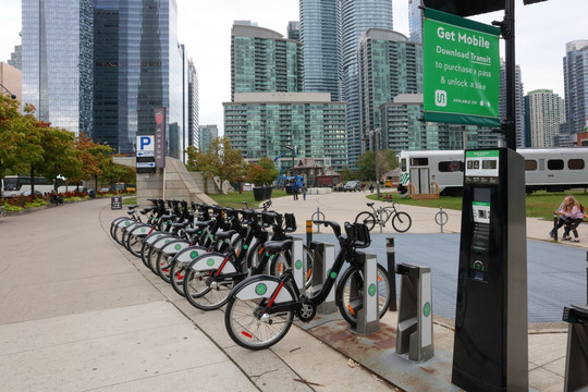 加拿大公共自行车 计时装置