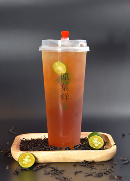 金桔柠檬茶