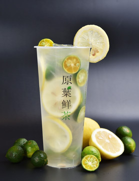金桔柠檬茶