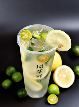 金桔柠檬茶
