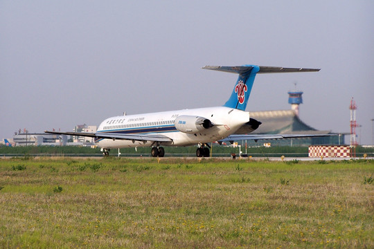 中国南方航空 飞机 准备起飞