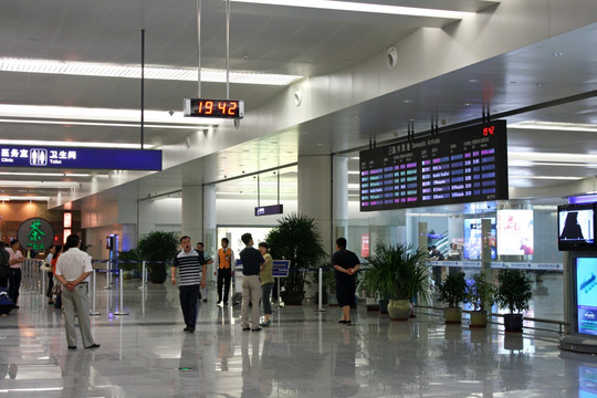 天津机场 航站楼 内景