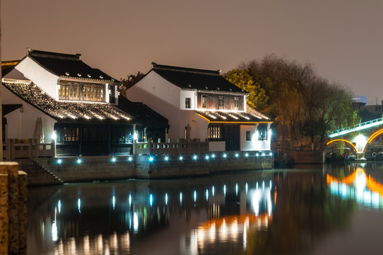 山塘街夜景