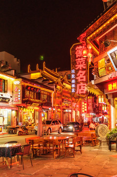 屯溪老街夜景