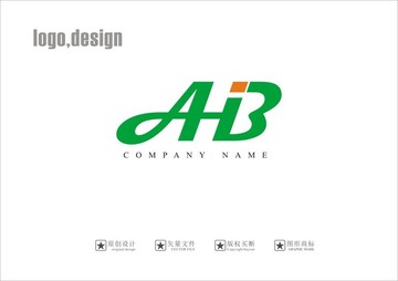 ABlogoAib标志设计ah