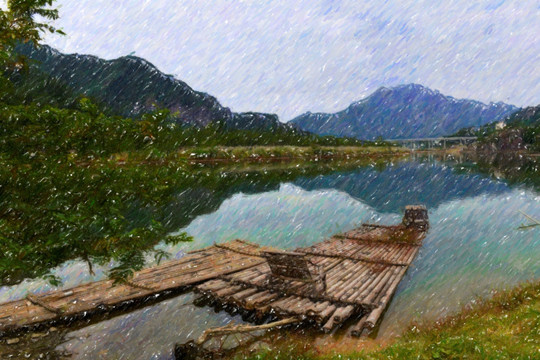 山水画