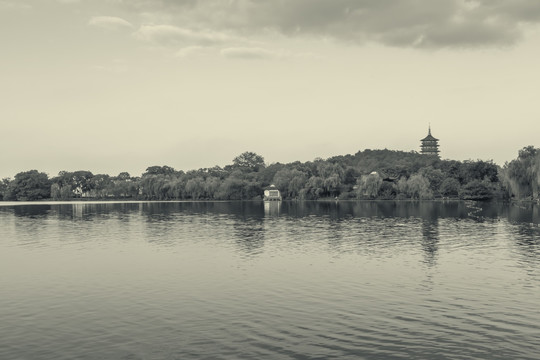 杭州西湖老照片