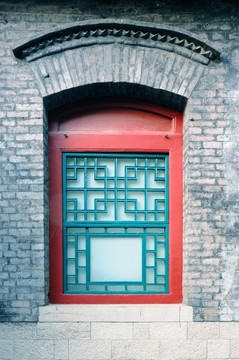 中式古建窗户