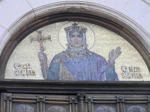 东欧保加利亚教堂壁画