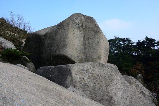 天柱山 皖公山风光