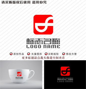 J字母SD标志DS图标logo