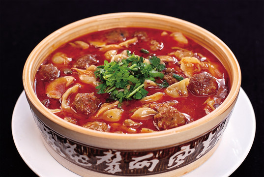 小水饺烩肉丸