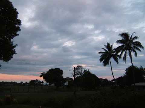 斐济的傍晚