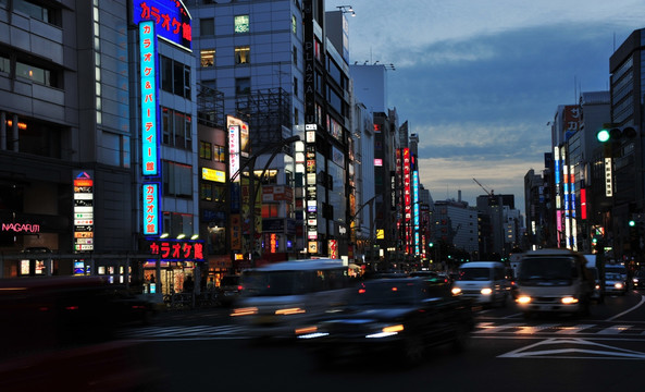 日本东京街景