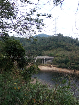 河流桥梁风景