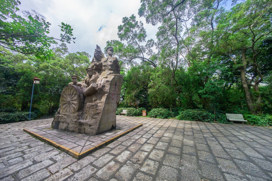 惠州东征战士纪念雕塑