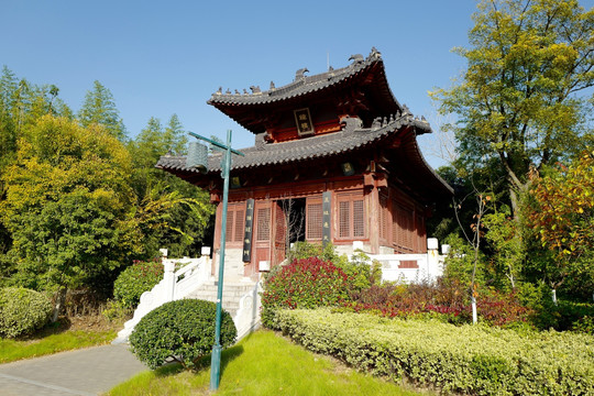 寺庙建筑 竹林寺 徐州汉文化景