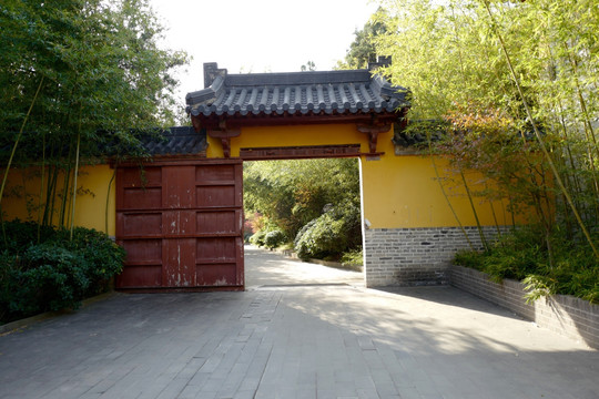 寺庙建筑 竹林寺 徐州汉文化景