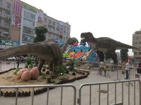 大型恐龙对决