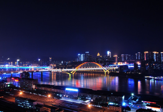 重庆都市夜景