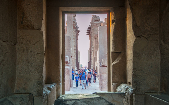 埃及阿斯旺孔松坡神庙