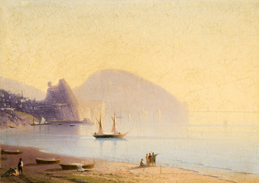 海洋油画