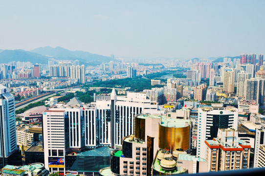 深圳风景都市风光高楼大厦高清