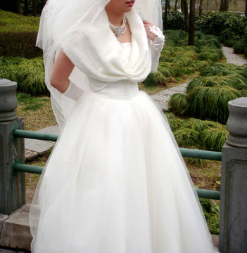 白色婚纱新娘结婚婚礼